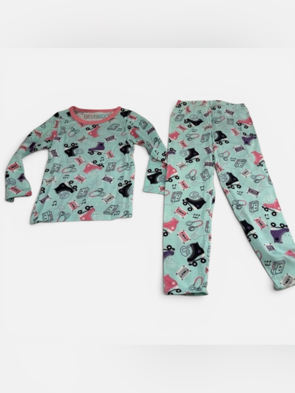 New without tags -Bestaroo Toddler girls Long-sleeve pajama set